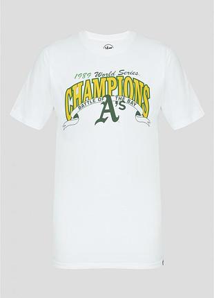 Футболка 47 brand mlb oakland athletics backer