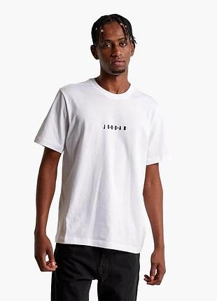 Футболка чоловіча air jordan air tee white dm3182-100