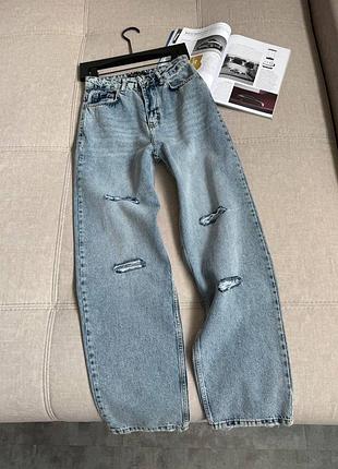 Джинси mom блакитні loro piana