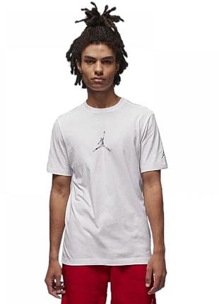 Футболка air jordan brand jfx ss crew2 anti-gravity machines white