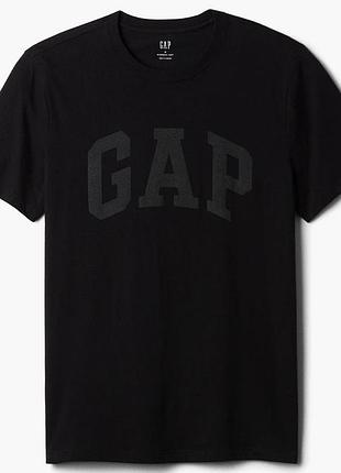 Футболка чоловіча gap everyday soft crewneck t-shirt black 855769091 s
