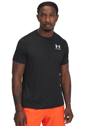 Футболка чоловіча under armour heatgear fitted ss (6000939-001)