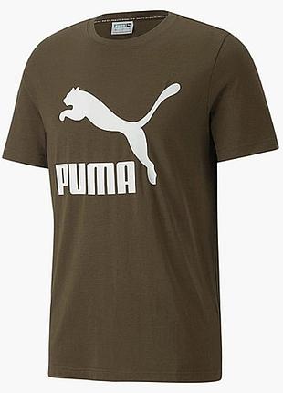 Футболка чоловіча puma classics logo tee 530089-62