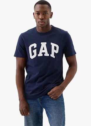 Футболка чоловіча gap everyday soft crewneck t-shirt blue 855769081