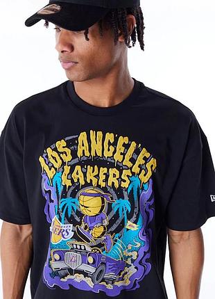 Футболка чоловіча new era graphic lakers 60565038