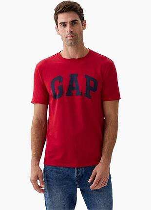 Футболка чоловіча gap everyday soft crewneck t-shirt red 855769071