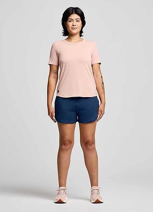 Футболка saucony triumph short sleeve