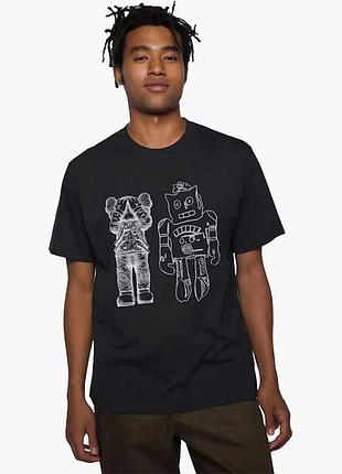 Футболка чоловіча uniqlo uniqlo kaws warhol black 341-476351