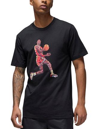 Футболка чоловіча jordan m flt ess gfx ss crew