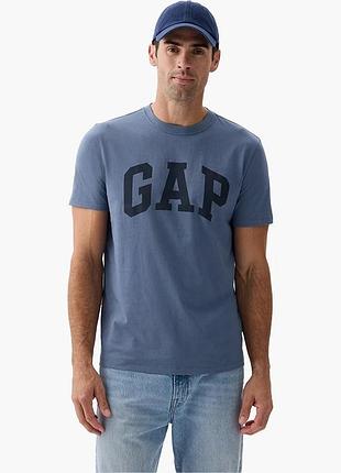 Футболка чоловіча gap everyday soft crewneck t-shirt blue 855769021