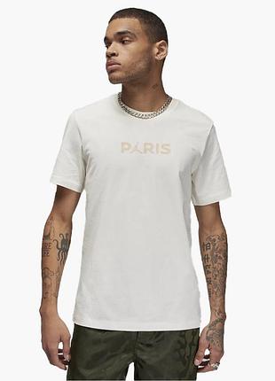 Футболка jordan m j psg ss logo tee