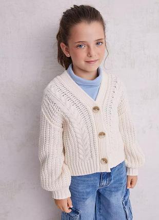Теплий кардиган на 8-9 років від m&s