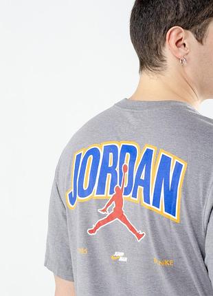 Футболка jordan m j jmpmn gfx ss crew