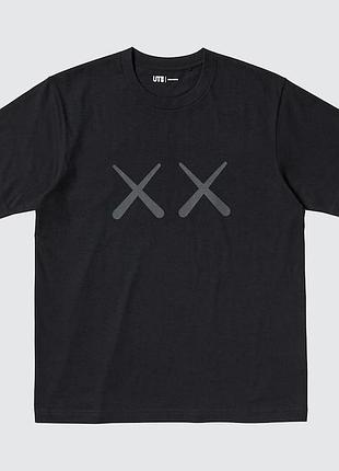 Футболка чоловіча kaws warhol ut black 341-476352