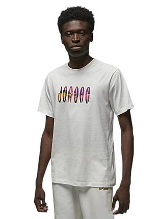 Футболка чоловіча air jordan flight mvp wordmark logo graphic t-shirt white dq7366-134