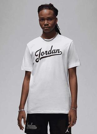 Футболка air jordan flight mvp cursive t-shirt white xxxl