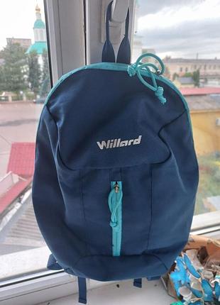 Компактный городской рюкзак willard spirit 10 л синий / спортивный маленький рюкзак