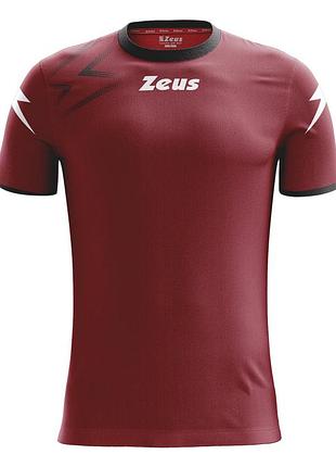Футболка чоловіча zeus shirt mida бордовий, чорний чол z01367