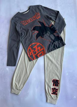 Пижама на мальчика демисезонная goku (dragon ball) р.128 см (7-8 лет)