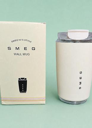 Smeg термокружка 240 мл бежева