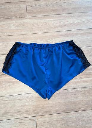 Піжамні сатинові шорти з мереживом ann summers