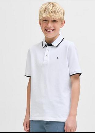 Столовая тенниска поло jack &amp; jones