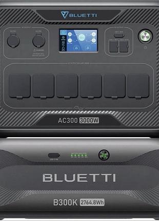 Новая зарядная станция 3кв bluetti ac300+b300k
