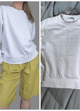 Свитшот коттоновый all saints