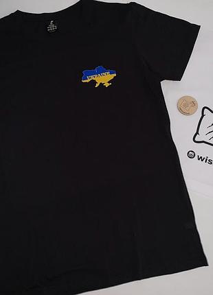 Футболка чоловiча з картою україни l