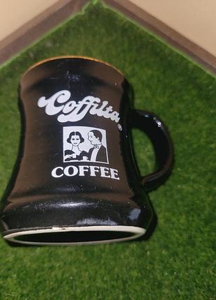 Винтажная чашка prinknash pottery (англия) coffilta ретро кружки
