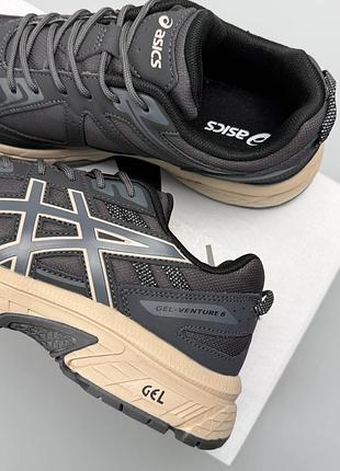 Asics gel-venture 6 dark grey beige