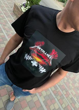 Футболка чоловiча "metallica" m