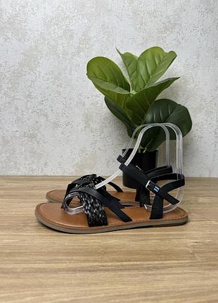 Жіночі шкіряні босоніжки toms розмір
