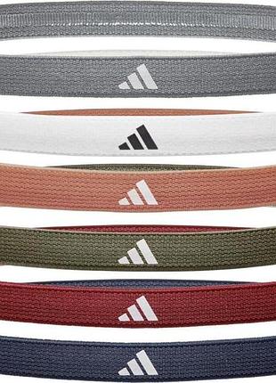 Пов'язки на голову adidas hairbands 6pk