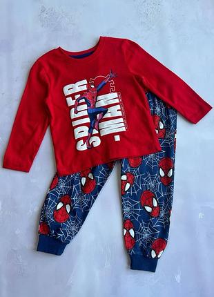 Пижама на мальчика демисезонная spider-man primark р.92 см, 128 см