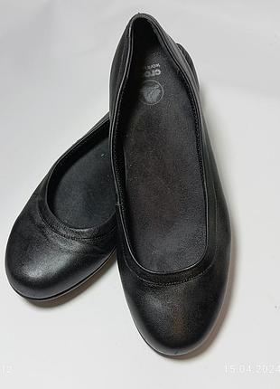 Балетки crocs натуральна шкіра ( мягенькі )