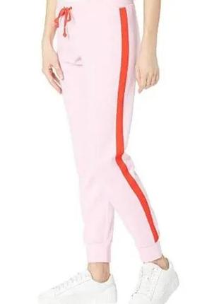 Женские трикотажные спортивные штаны juicy couture tricot track pants в нежно-розовом цвете, размер м.