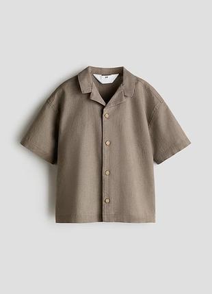 Дитяча сорочка теніска на основі льону h&m
