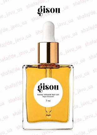 Олійка для волосся масло gisou honey infused oil 7ml