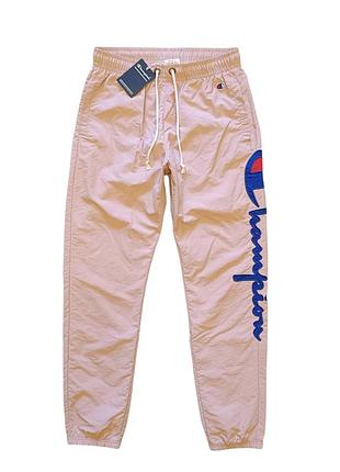Штани спортивні champion nylon script logo cuff jogger sweatpants (s)