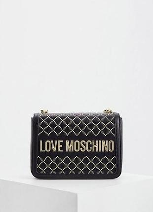 Брендова сумка крос-боді love moschino