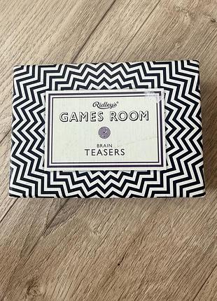 Настільна гра ridley’s games room brain teasers головоломки англійською