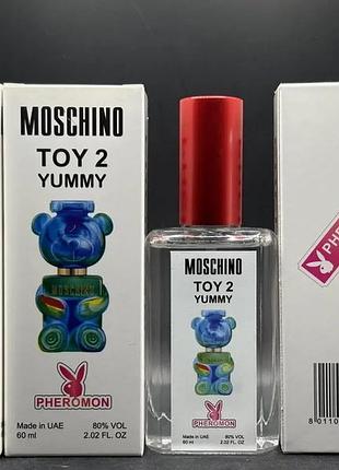 Жіночий аромат toy 2 yummy moschino ( той 2 яммі) з феромоном 60 мл