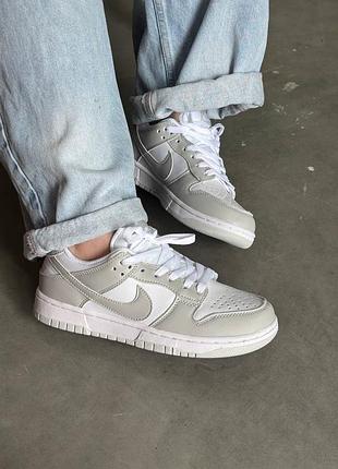 🩶 nike dunk grey fog 🤍