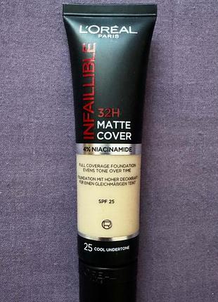 Тональний крем l'oreal paris + помада maybelline у подарунок