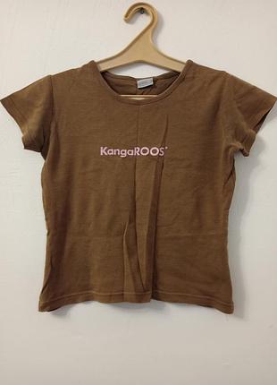 Футболка топ женская kangaroos хаки