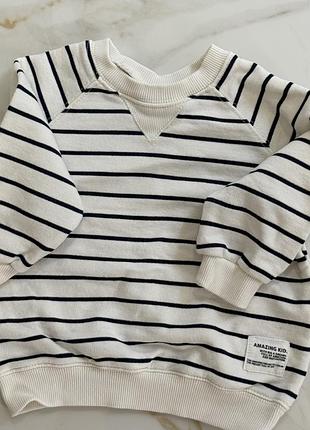 Дитячий світшот на хлопчика , zara 86-92  р