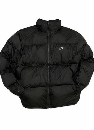 Nike пуховик чорний