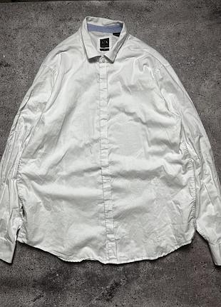 Базова біла сорочка armani exchange ae