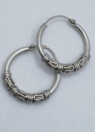 Серьги серебро 925проба